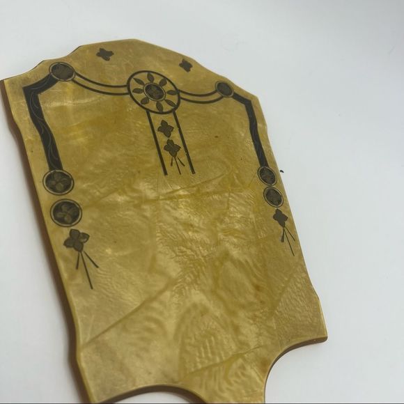Vintage Art Deco Celluloid Bakelite Vanity Mirror - Picture 1 of 9